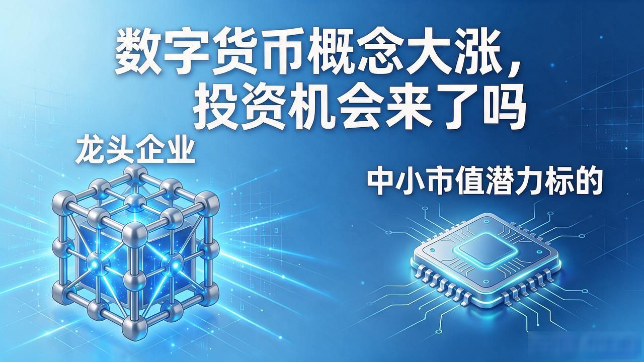 数字货币概念大涨，投资机会来了吗