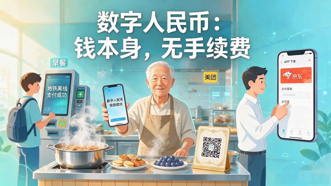 央行数字货币今日发放，普通人的数字人民币怎么领、怎么花