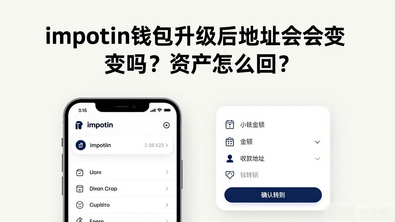 imtoken钱包升级后地址会变吗？资产怎么找回