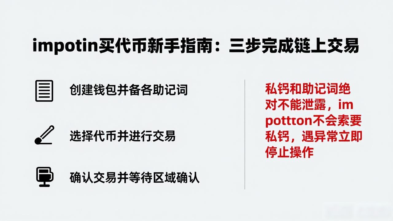 imtoken买代币新手指南：三步完成链上交易