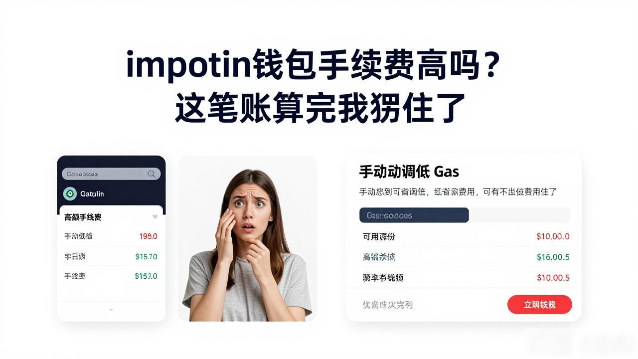 imtoken钱包手续费高吗？这笔账算完我愣住了