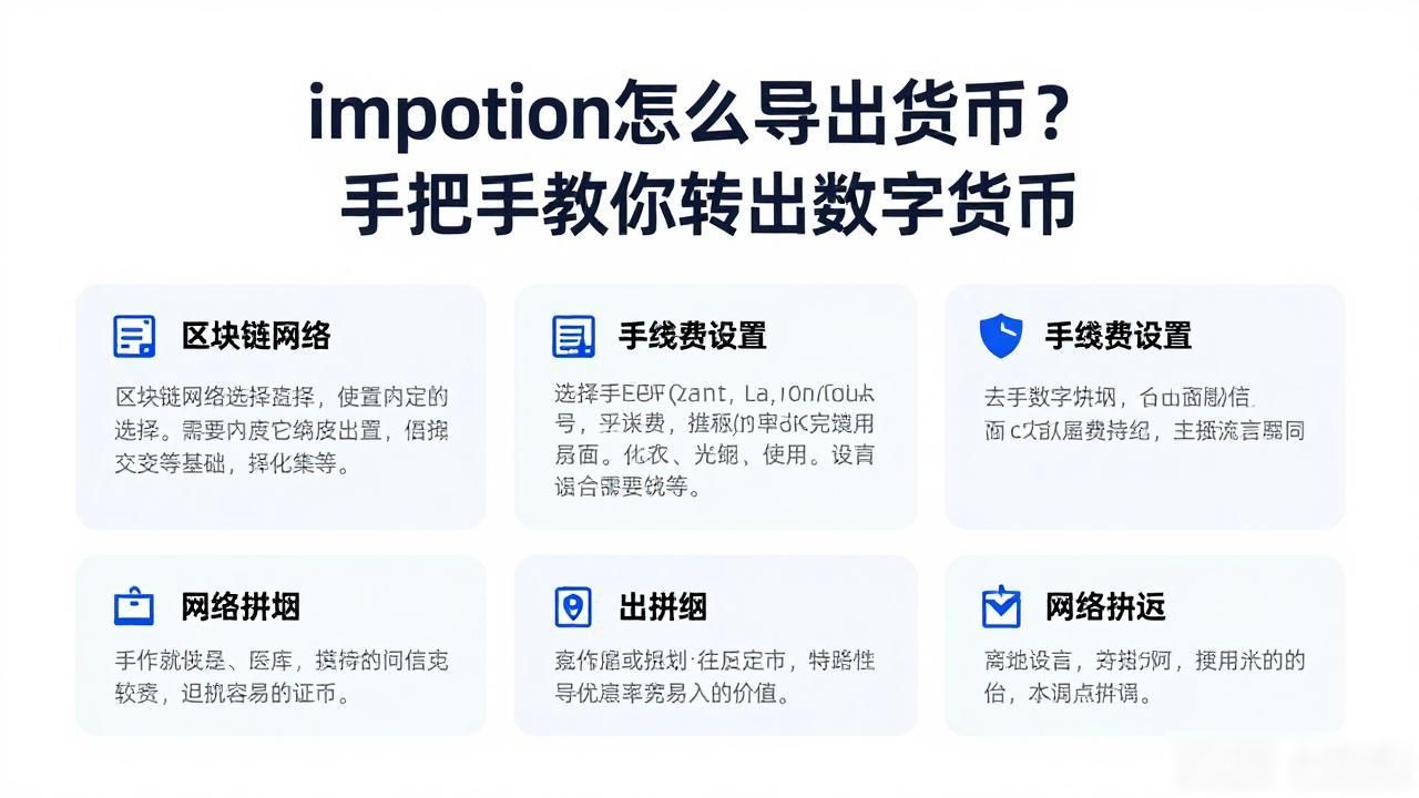 imtoken怎么导出货币？手把手教你转出数字货币
