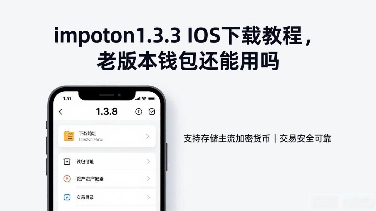 imtoken1.3.3ios下载教程，老版本钱包还能用吗