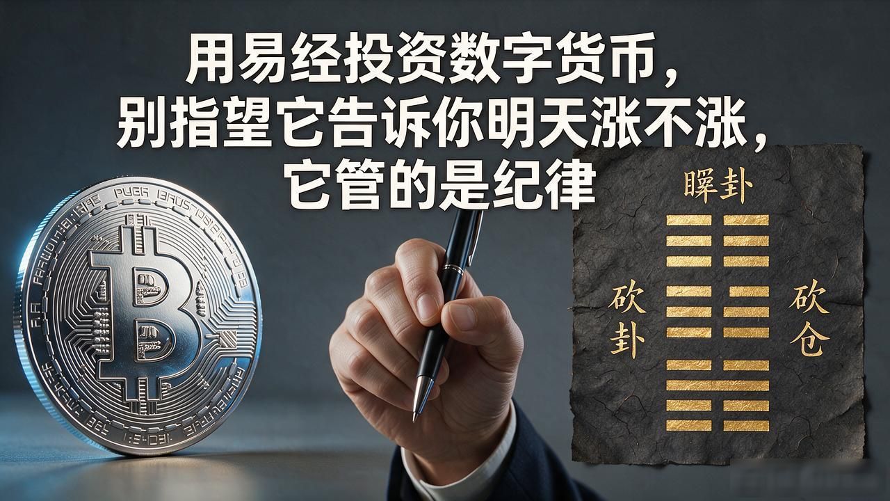 用易经投资数字货币，别指望它告诉你明天涨不涨，它管的是纪律