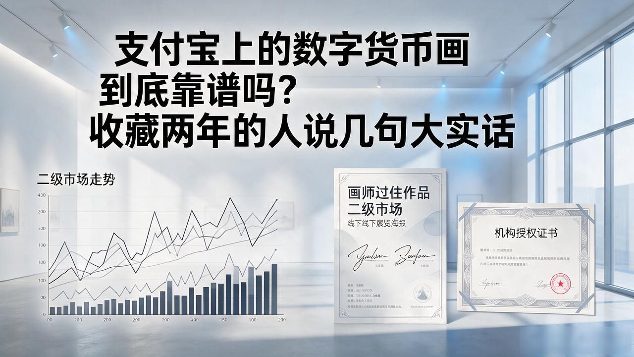 支付宝上的数字货币画到底靠谱吗？收藏两年的人说几句大实话