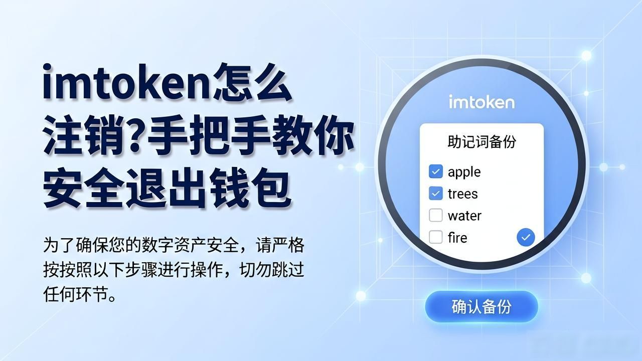 imtoken怎么注销？手把手教你安全退出钱包