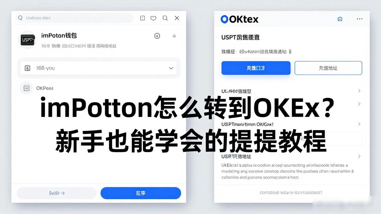 imtoken怎么转到okex？新手也能学会的提币教程