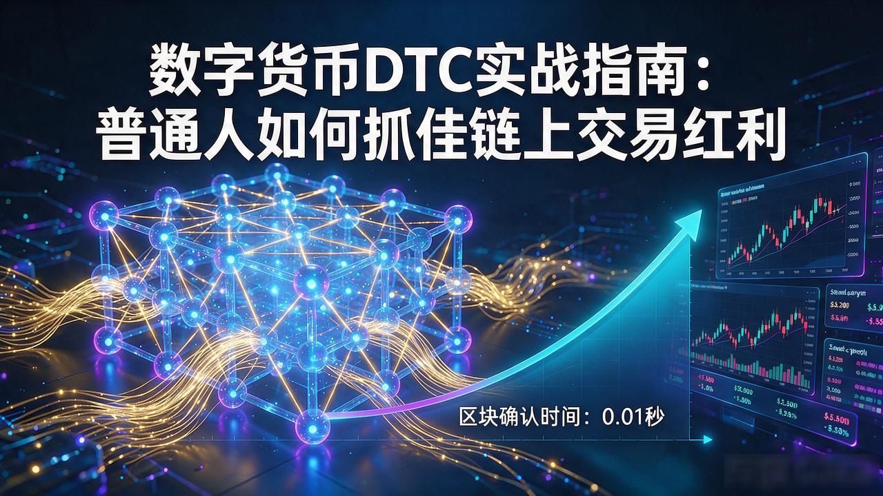 数字货币DTC实战指南：普通人如何抓住链上交易红利