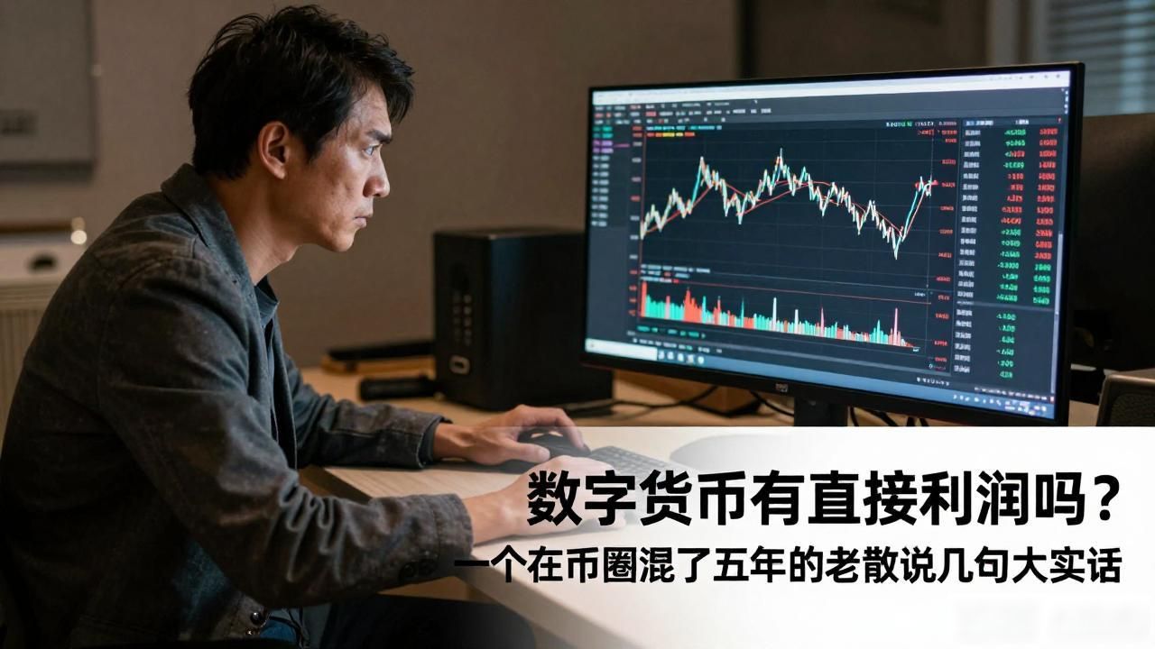 数字货币有直接利润吗？一个在币圈混了五年的老散说几句大实话
