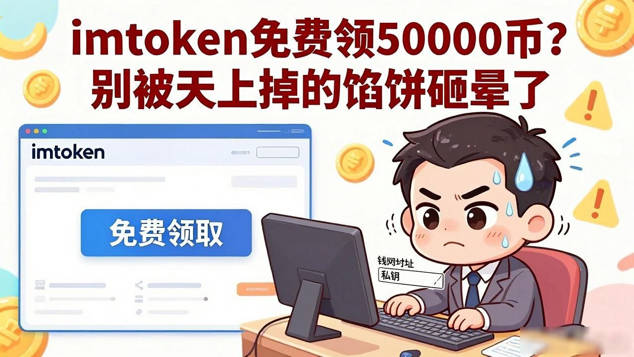 imtoken免费领50000币？别被天上掉的馅饼砸晕了