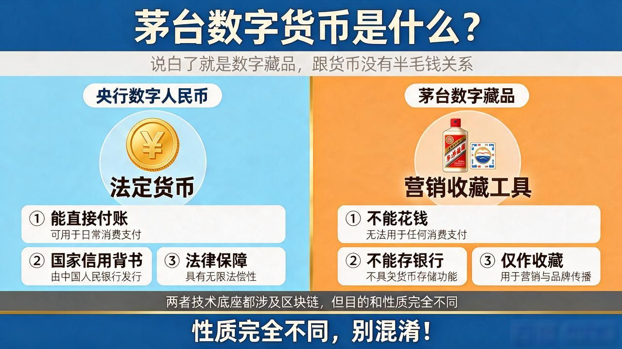 茅台数字货币是什么？说白了就是数字藏品，跟货币没有半毛钱关系