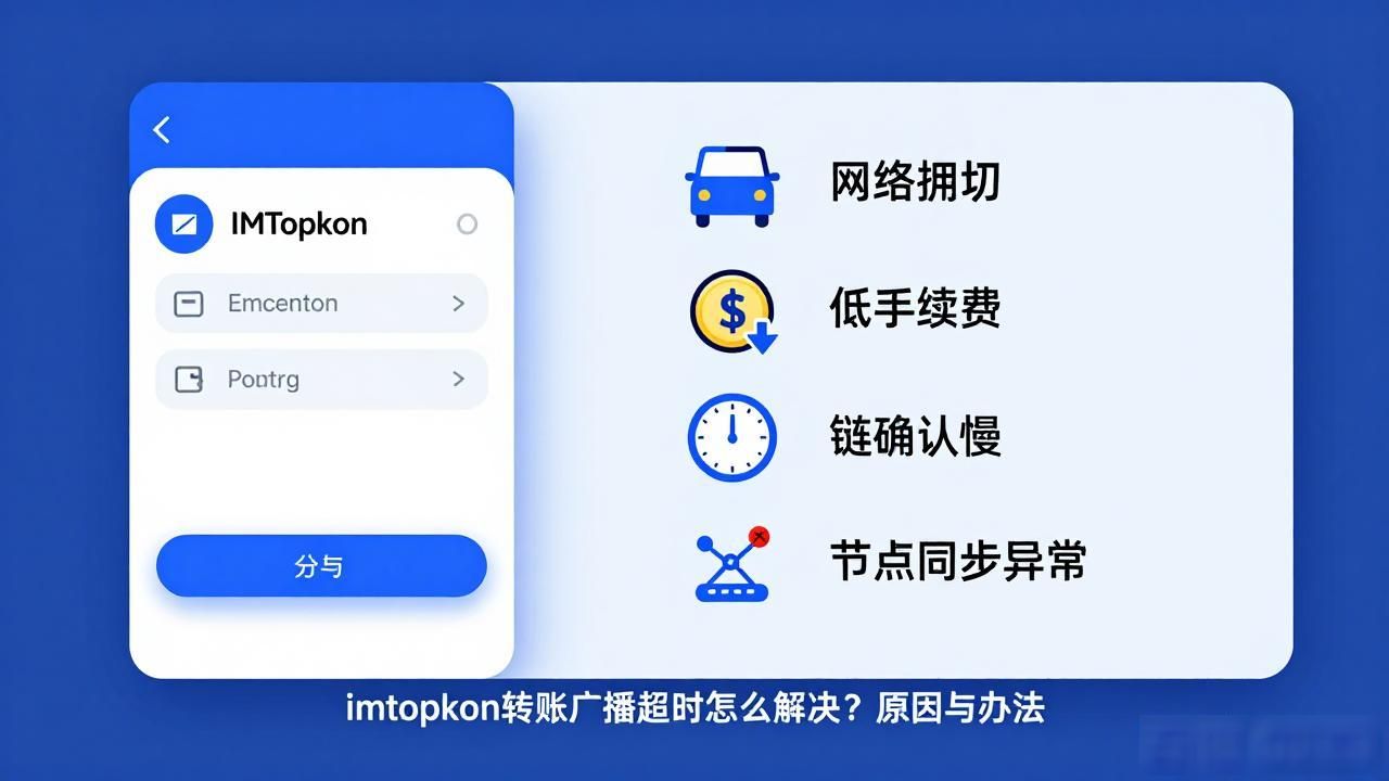 imtoken转账广播超时怎么解决？原因与办法