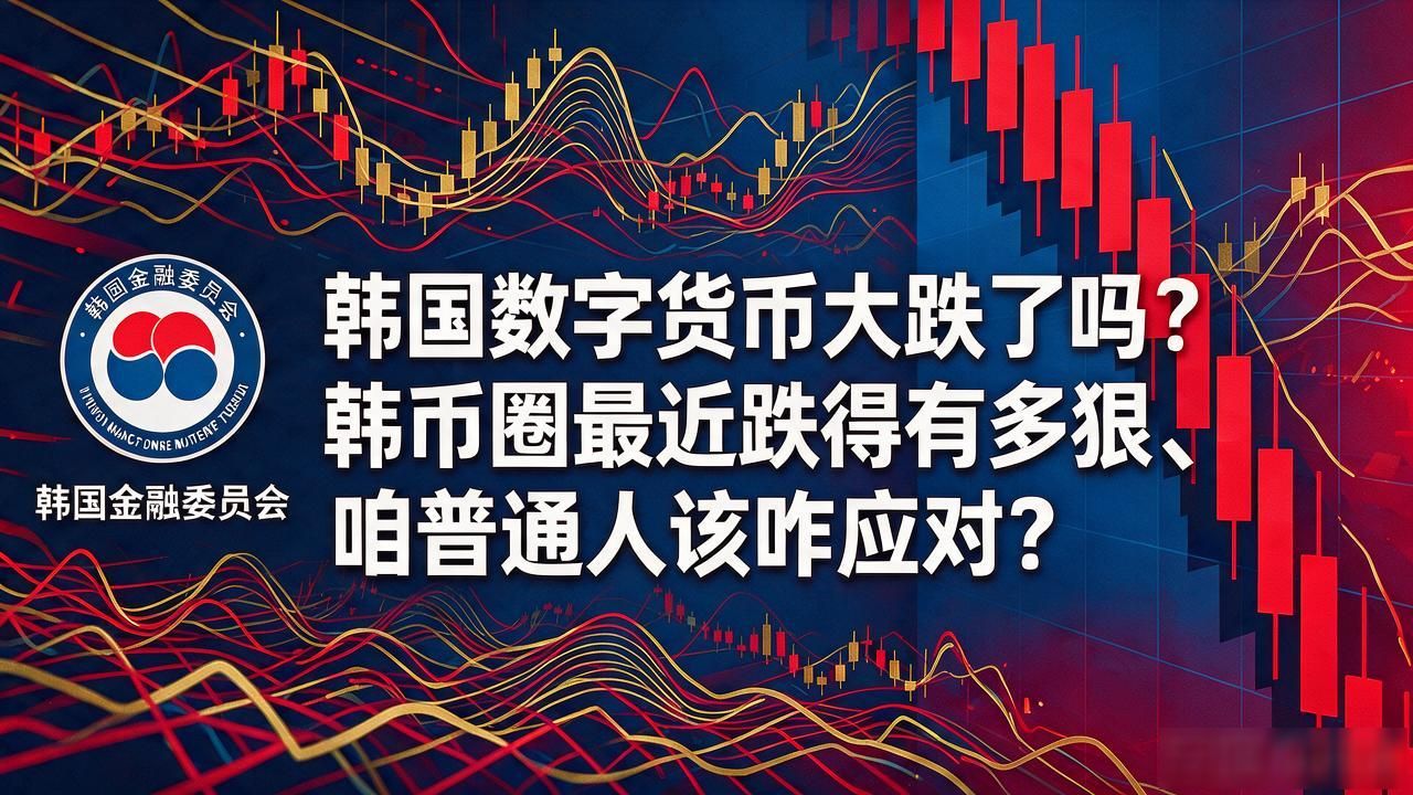 韩国数字货币大跌了吗？韩币圈最近跌得有多狠、咱普通人该咋应对