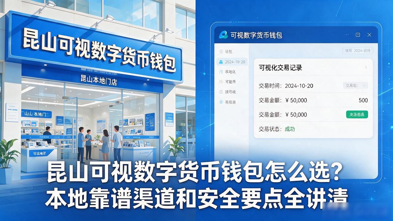 昆山可视数字货币钱包怎么选？本地靠谱渠道和安全要点全讲清