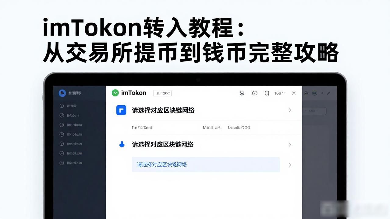 imToken转入教程：从交易所提币到钱包完整攻略