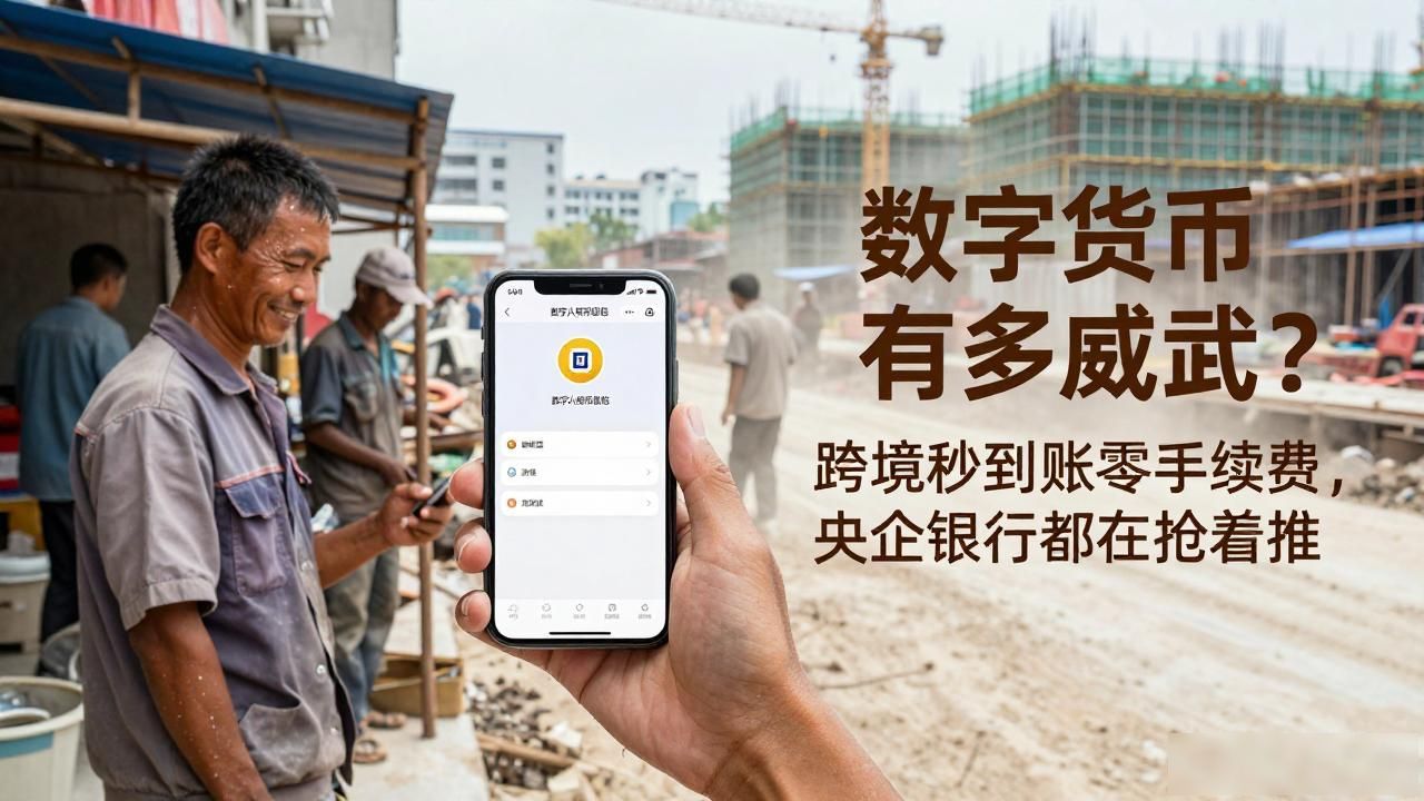 数字货币有多威武？跨境秒到账零手续费，央行银行都在抢着推