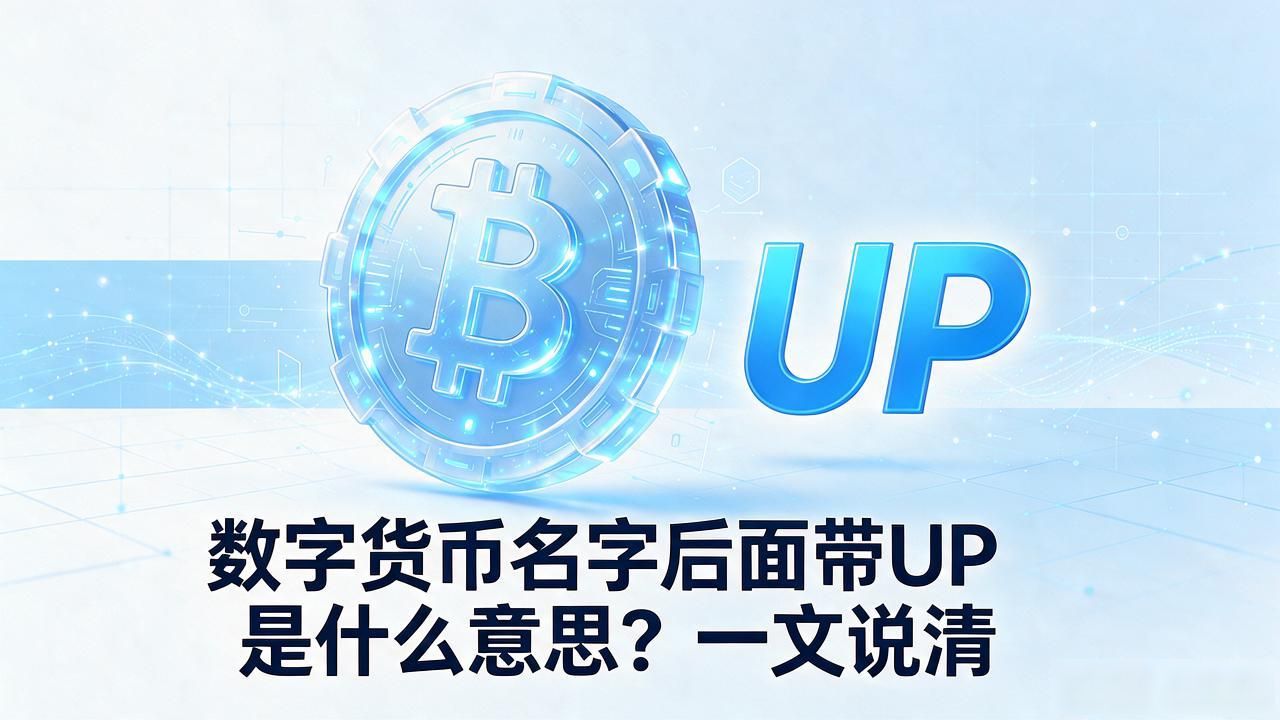 数字货币名字后面带UP是什么意思？一文说清