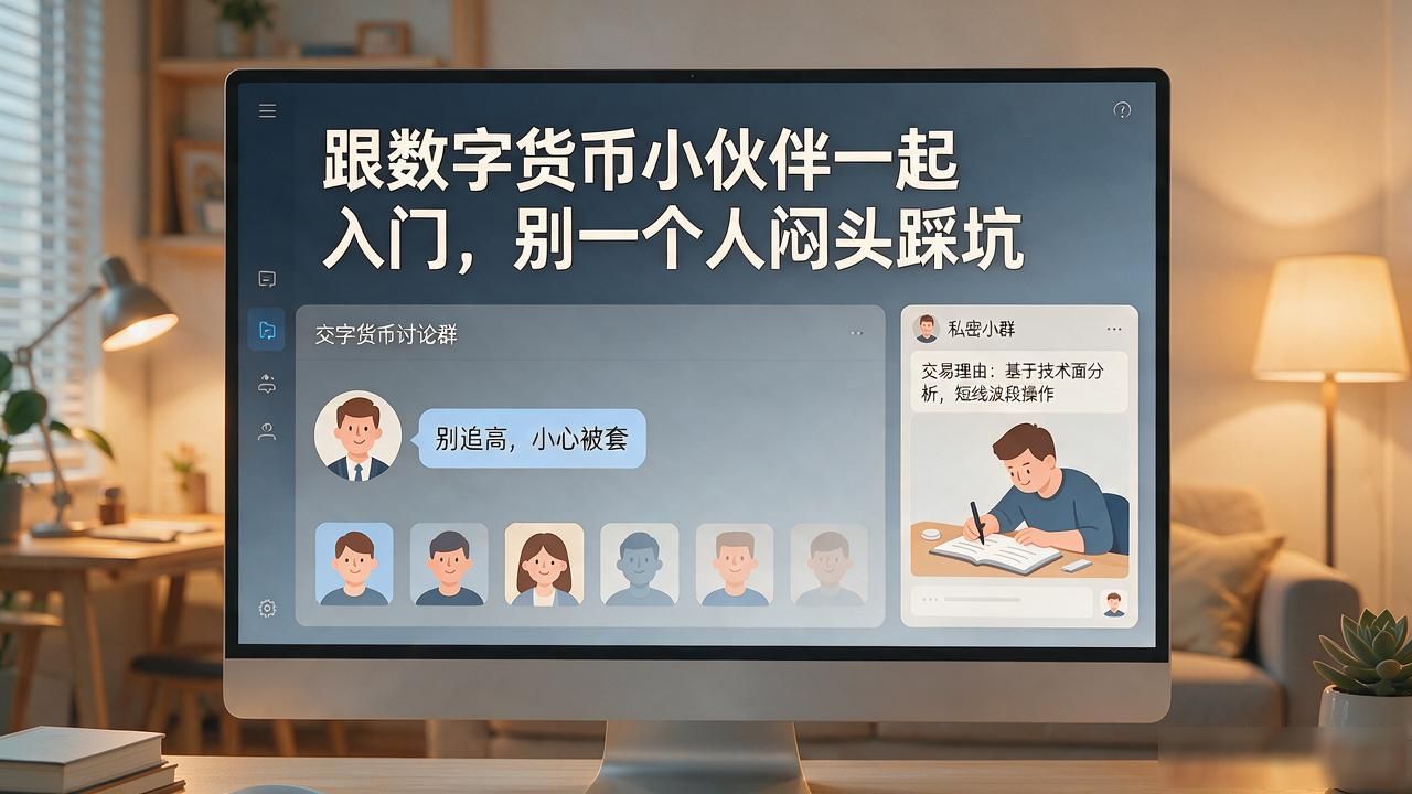 跟数字货币小伙伴一起入门，别一个人闷头踩坑