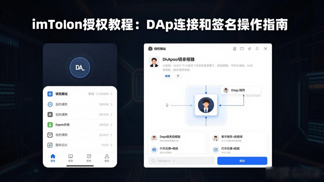 imtoken授权教程：DApp连接和签名操作指南