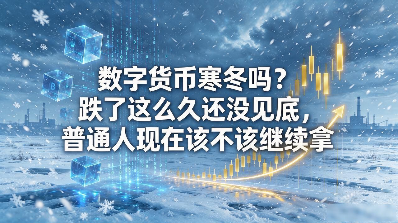 数字货币寒冬吗？跌了这么久还没见底，普通人现在该不该继续拿
