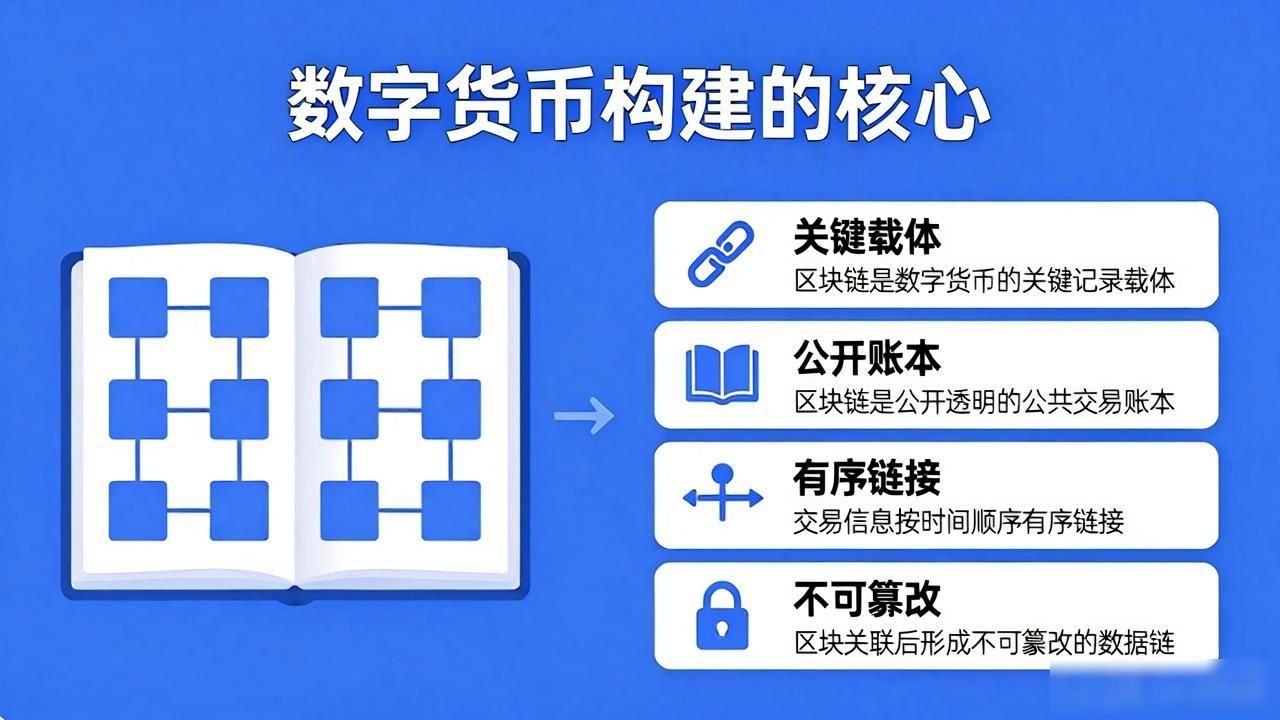 数字货币是怎么建起来的？看懂这四点就够了