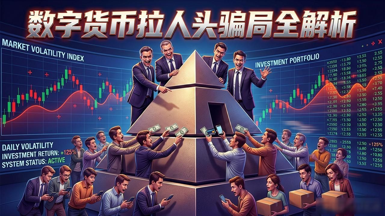 数字货币拉人头骗局全解析：怎么上钩的？