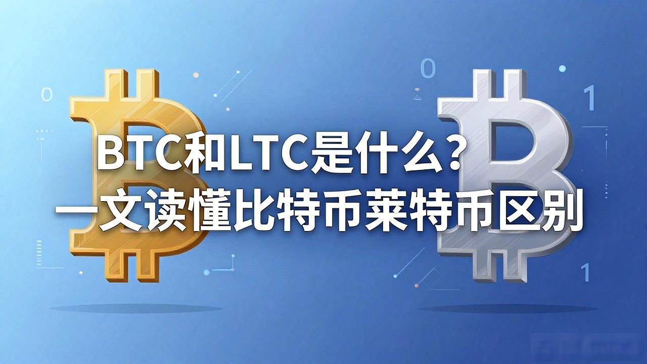 BTC和LTC是什么？一文读懂比特币莱特币区别