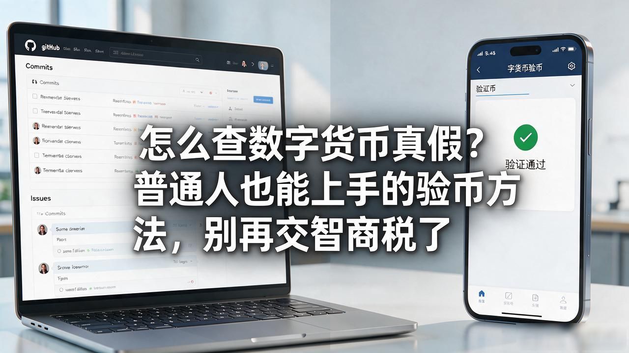 怎么查数字货币真假？普通人也能上手的验币方法，别再交智商税了