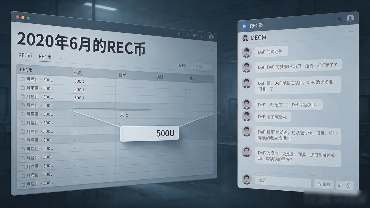 2020年6月的rec币现在啥样了，老韭菜说几句大实话