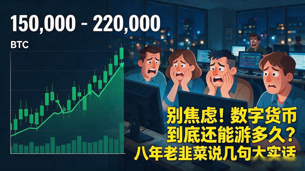别焦虑！数字货币到底还能涨多久？八年老韭菜说几句大实话