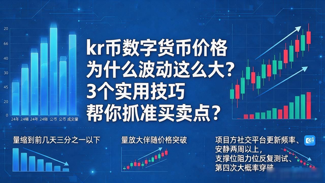 kr币数字货币价格为什么波动这么大？3个实用技巧帮你抓准买卖点