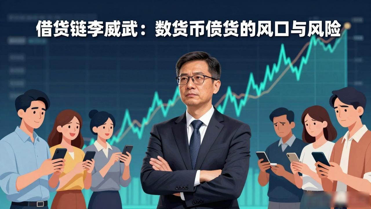 借贷链李威武：数字货币借贷的风口与风险