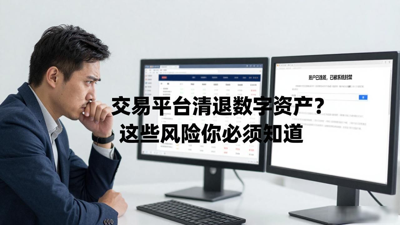 交易平台清退数字资产？这些风险你必须知道