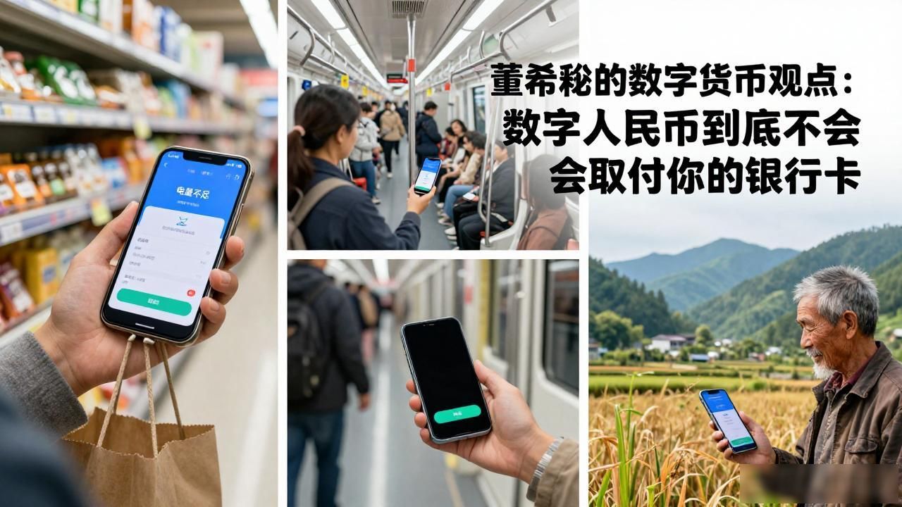 董希淼的数字货币观点：数字人民币到底会不会取代你的银行卡