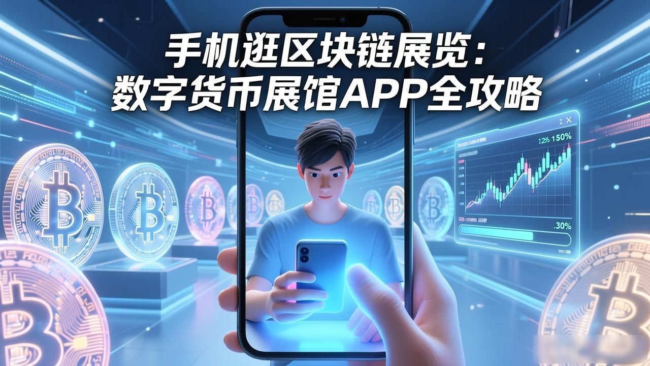 手机逛区块链展览：数字货币展馆APP全攻略