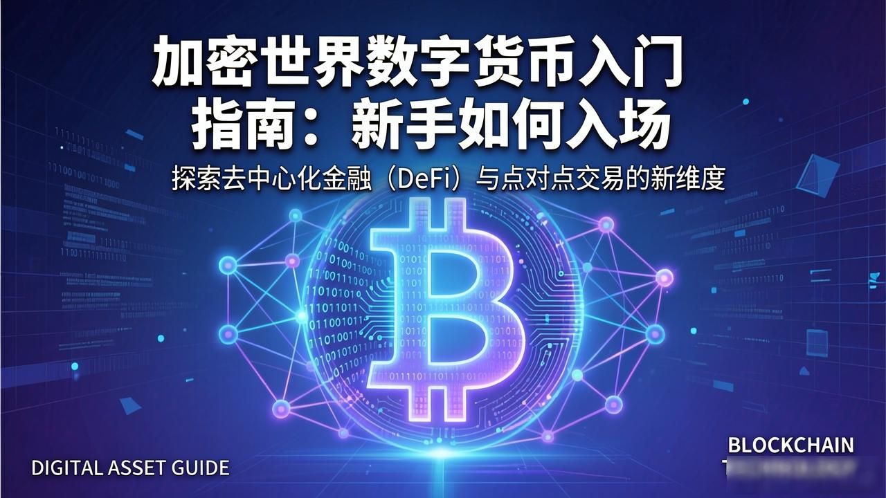 加密世界数字货币入门指南：新手如何入场