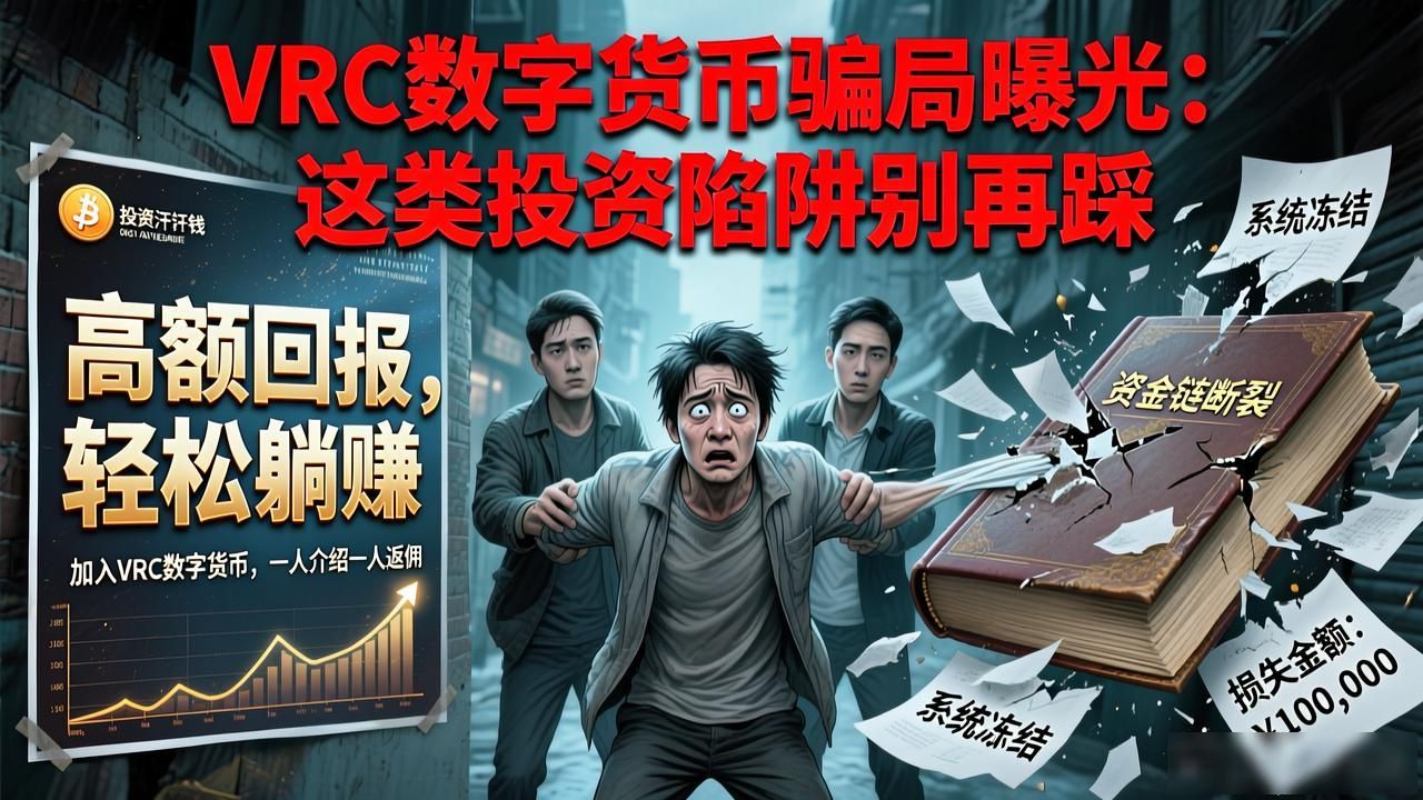 VRC数字货币骗局曝光：这类投资陷阱别再踩