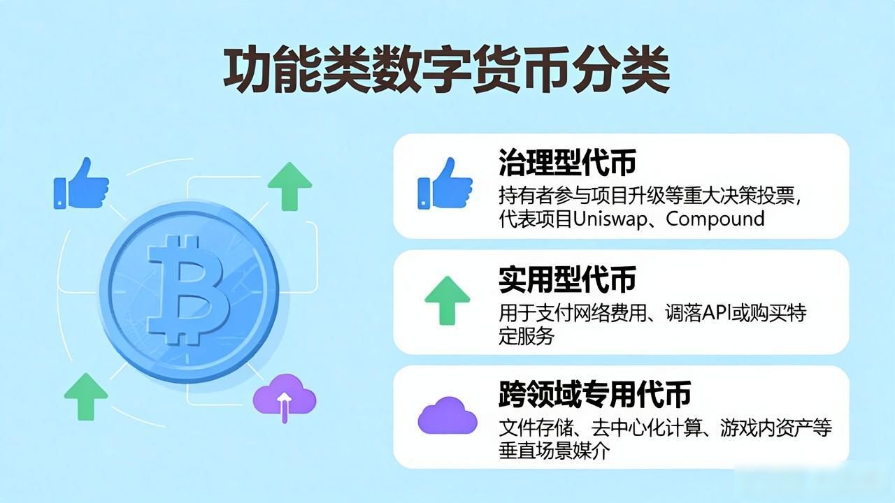 功能类数字货币是什么？一文看懂实用型加密货币