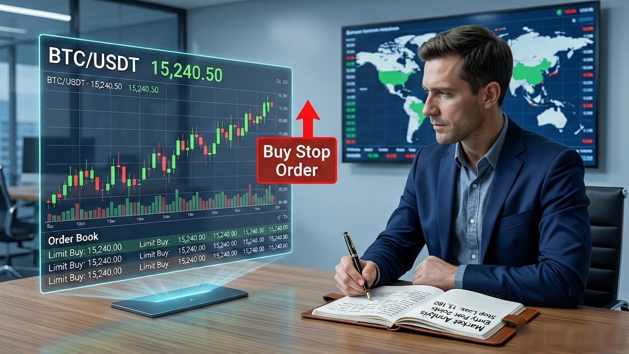 数字货币交易干货：Buy Stop挂单实战指南