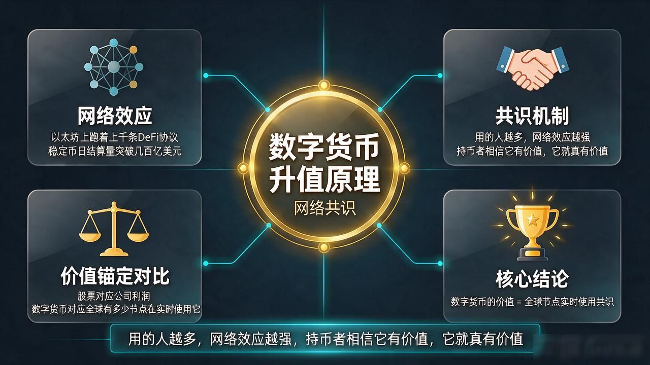 想搞懂数字货币升值原理？供需、共识、法币贬值这三层逻辑说清楚