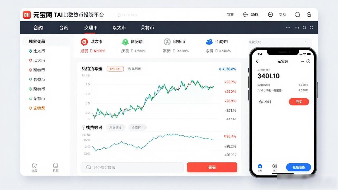 元宝网tai数字货币投资平台全面评测