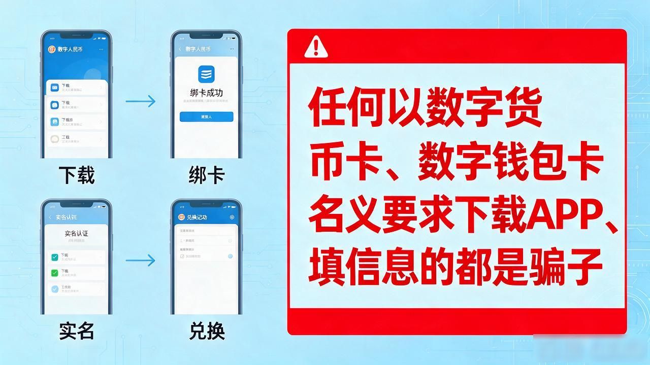 数字货币卡哪里领？银行柜员说了句大实话：你搜不到，因为压根没有