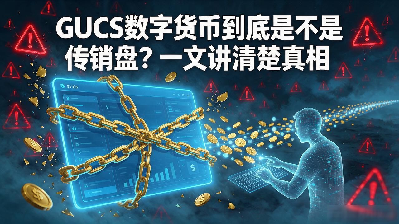 GUCS数字货币到底是不是传销盘？一文讲清楚真相
