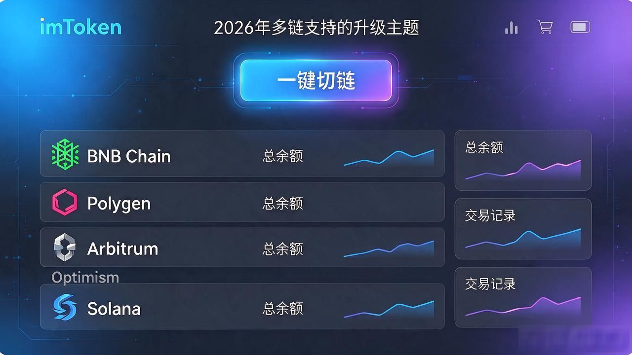 imToken钱包支持哪些主流币？2026支持链和代币全整理