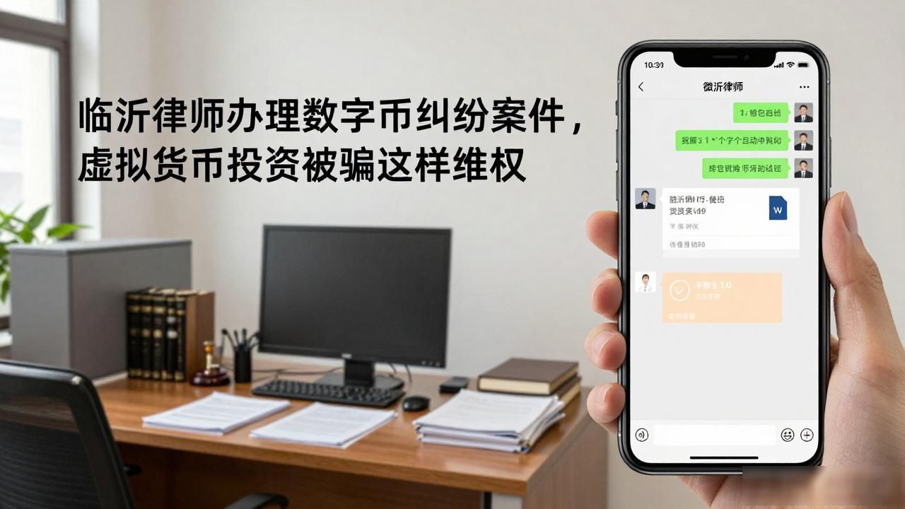 临沂律师办理数字货币纠纷案件，虚拟货币投资被骗这样维权