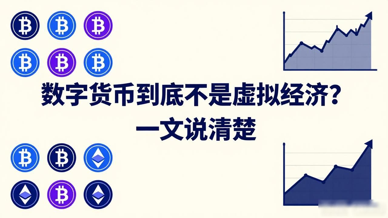 数字货币到底是不是虚拟经济？一文说清楚