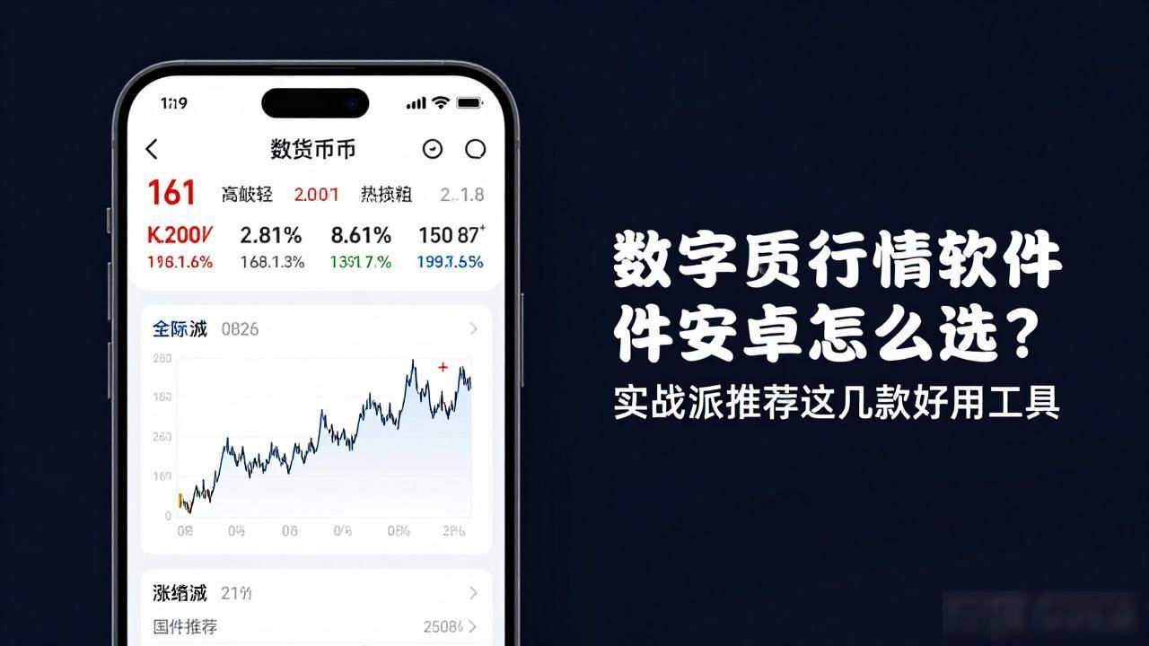 数字货币行情软件安卓怎么选？实战派推荐这几款好用工具