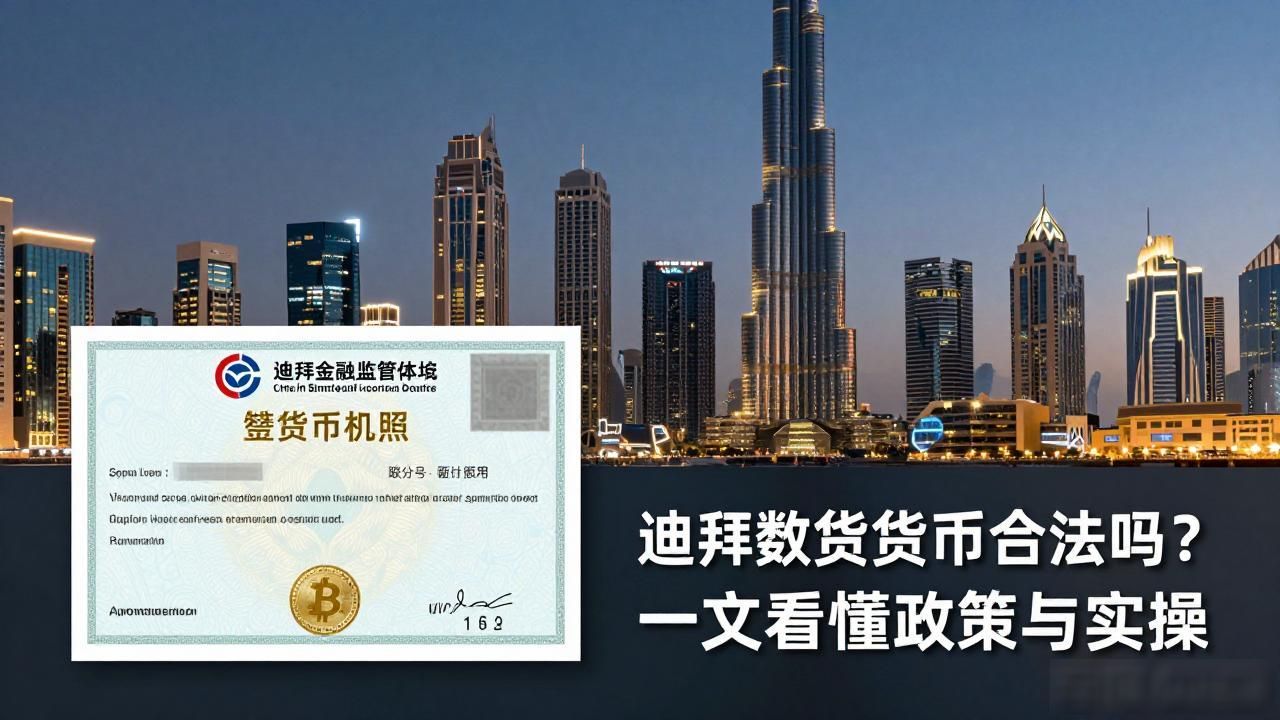 迪拜数字货币合法吗？一文看懂政策与实操
