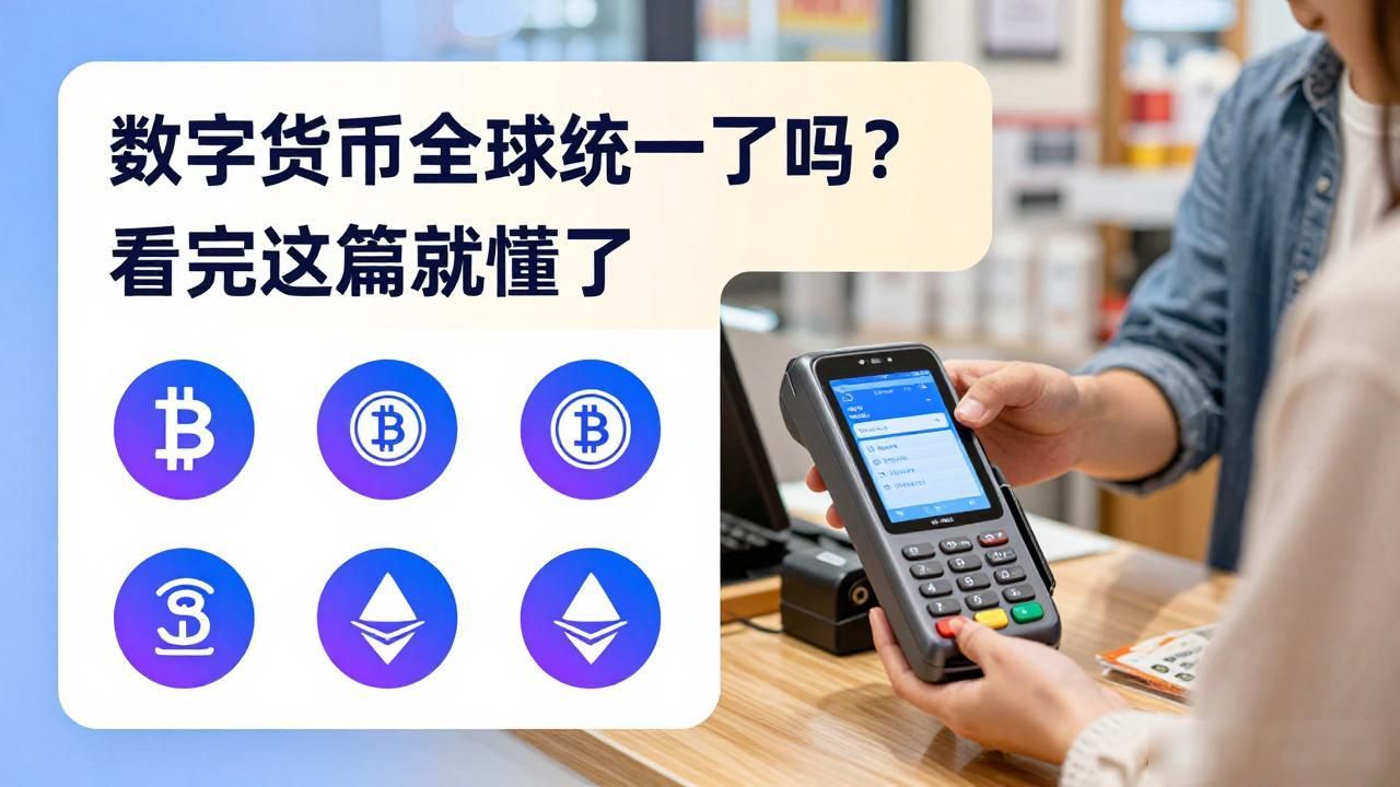 数字货币全球统一了吗？看完这篇就懂了