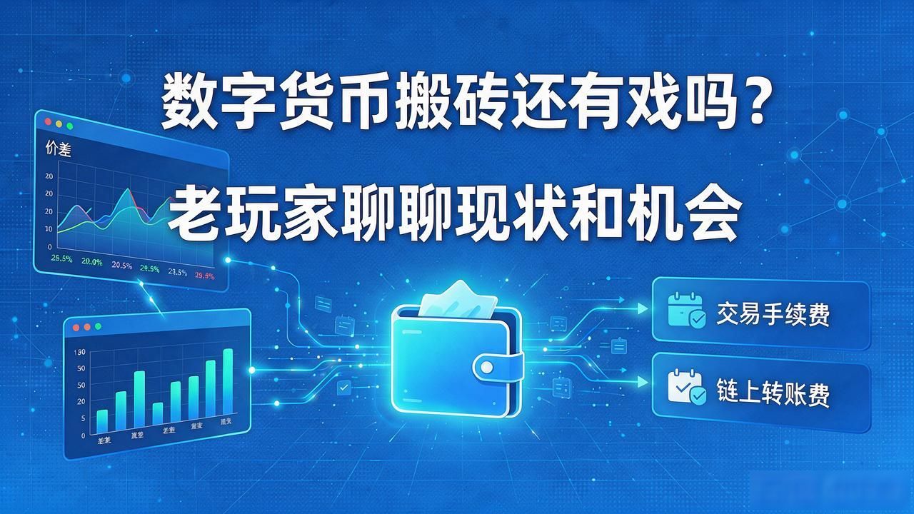 数字货币搬砖还有戏吗？老玩家聊聊现状和机会